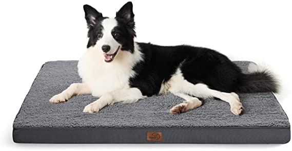 Photo 1 of Bedsure Large Orthopedic Foam Dog Bed for Small, Medium, Large and Extra Large Dogs