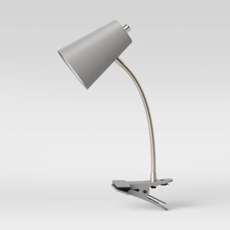 Photo 1 of 2 Pack - Clip Table Lamp (Includes LED Light Bulb) - Room Essentials™
