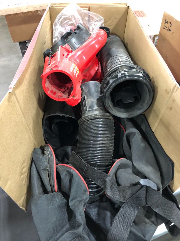 Photo 3 of (For Parts Only) CRAFTSMAN 12-Amp 450-CFM 260-MPH Corded Electric Leaf Blower Vacuum Kit Included
