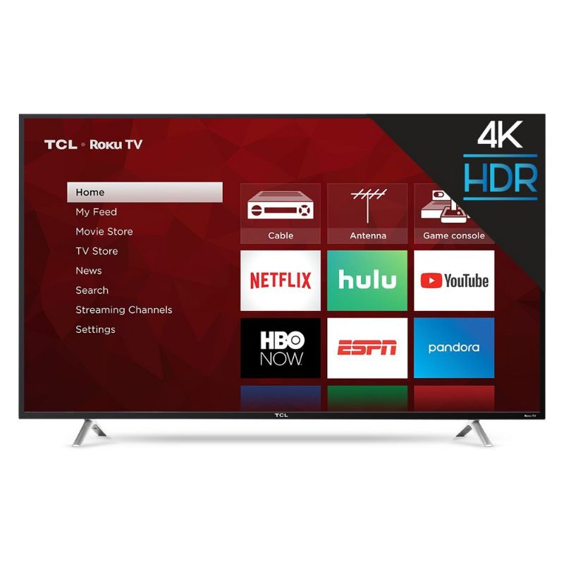 Photo 1 of TCL - 55” Class 4 Series 4K UHD Smart Roku TV
