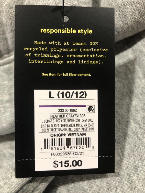 Photo 1 of Kids' Feece Jogger Pants - Art Cass L 10/12
