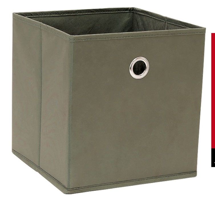 Photo 1 of 11" Fabric Cube Storage Bin - Room Essentials™

