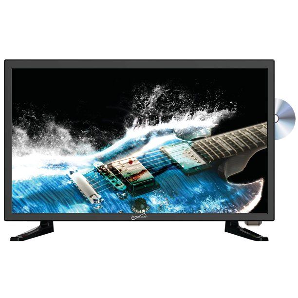 Photo 1 of Supersonic SC-1912 LED Widescreen HDTV 19", Built-in DVD Player with HDMI, USB, SD & AC/DC Input
