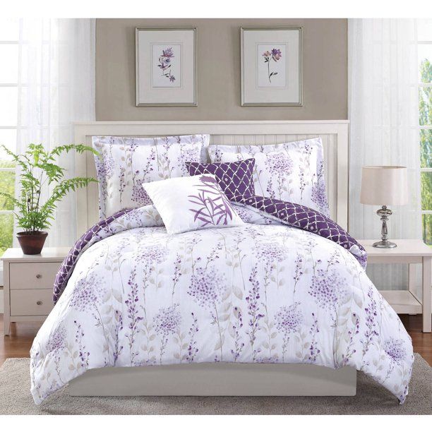 Photo 1 of Boho Living Fresh Meadow 5-Piece Reversible Comforter Set
