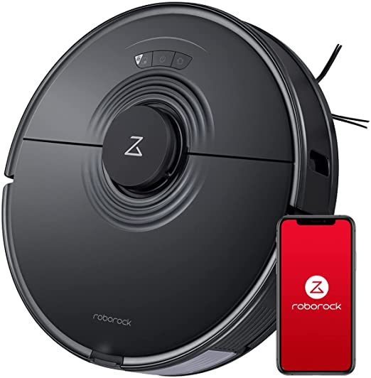 Photo 1 of roborock S7 Robot Vacuum and Mop, 2500PA Suction & Sonic Mopping, Robotic Vacuum Cleaner with Multi-Level Mapping, Works with Alexa, Mop Floors and Vacuum Carpets in One Clean, Perfect for Pet Hair
