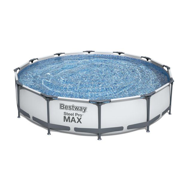 Photo 1 of Bestway Steel Pro MAX 12' x 30" Frame Pool Set
