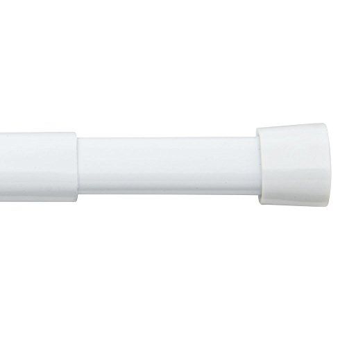 Photo 1 of Bali Blinds Oval Spring Tension Rod 48-84 White
