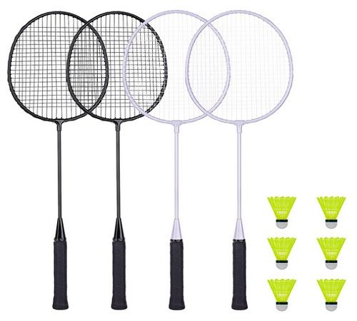 Photo 1 of Above Genius Badminton Rackets Set of 4 With Shuttlecocks
