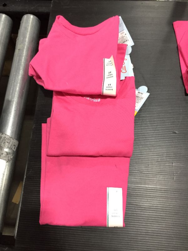 Photo 1 of 3 Pink Shirts. Sizes 2-4T