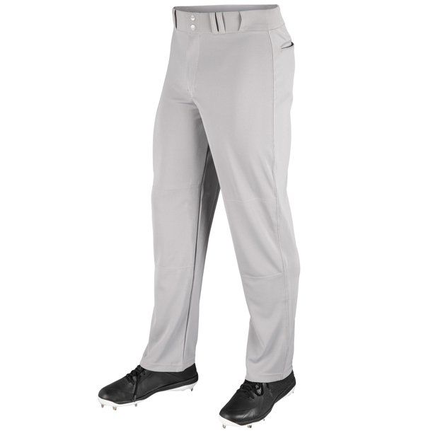 Photo 1 of Champro Youth Open Bottom Baseball Pant - Grey, size L