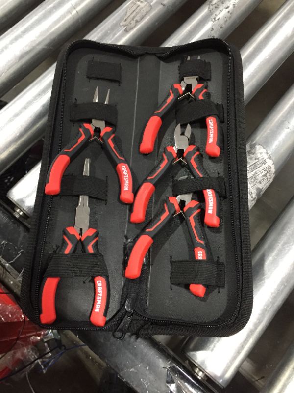 Photo 2 of CRAFTSMAN Pliers, 6-Piece Mini Set with Pouch (CMHT81716)
