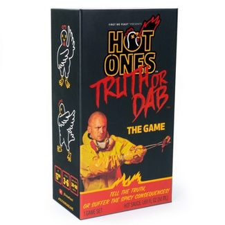 Photo 1 of Hot Ones Truth or Dab the Game - Hot Sauce Included (Ages 17+)
