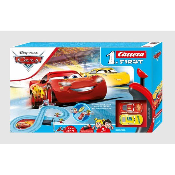 Photo 1 of Carrera First Disney/Pixar Cars 3 - Slot Car Race Track (1820926)
