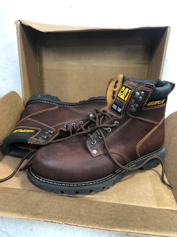 Photo 1 of Caterpillar Men's 2nd Shift 6" Steel Toe Boot Tan 11 D(M) US
