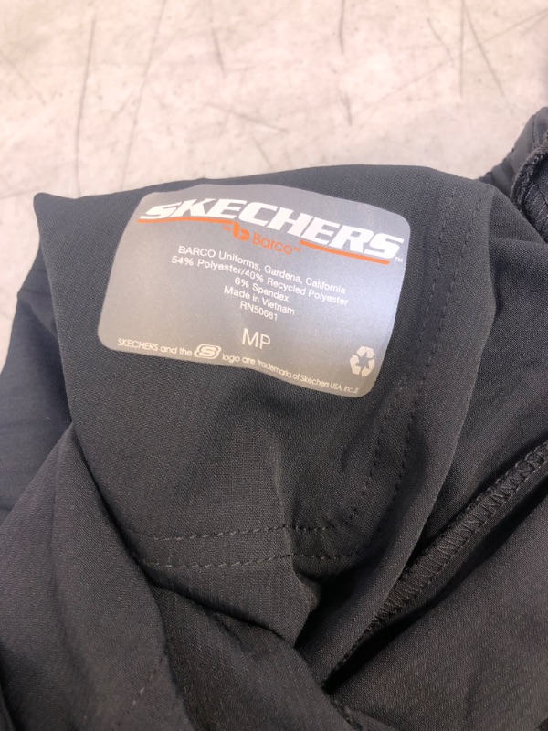 Photo 3 of BARCO Skechers Vitality Women's Charge 4-Pocket Scrub Pant Medium Petite Pewter