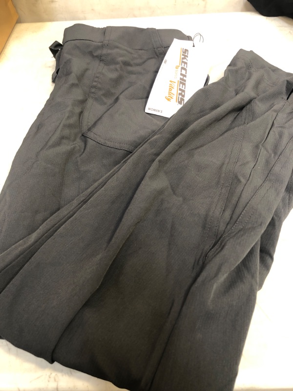 Photo 1 of BARCO Skechers Vitality Women's Charge 4-Pocket Scrub Pant Medium Petite Pewter