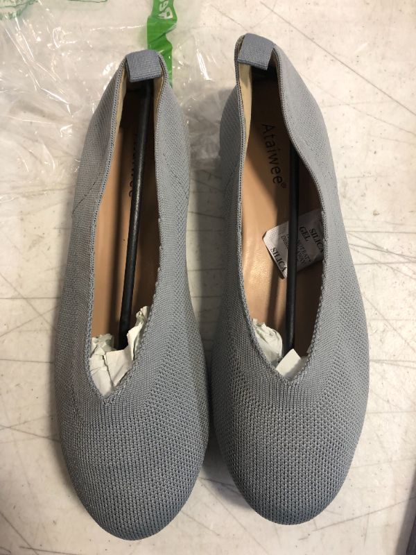 Photo 2 of Ataiwee Women's Flat Shoes - Breathable Knitted Fashion Dress Comfortable Ballet Flats. SIZE 8
