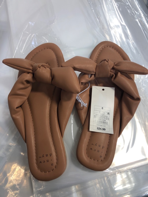 Photo 2 of Women's Adley Bow Flip Flop Sandals SIZE 8