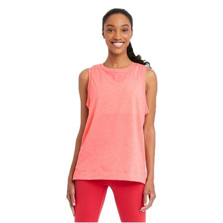 Photo 1 of Pink Moisture Wicking Active Muscle Tank Top  - SIZE   L
