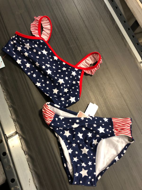 Photo 1 of GirLs' 'Stars GaLore' Bikini Swimsuit - Cat & Jack™ -- L 10/12
