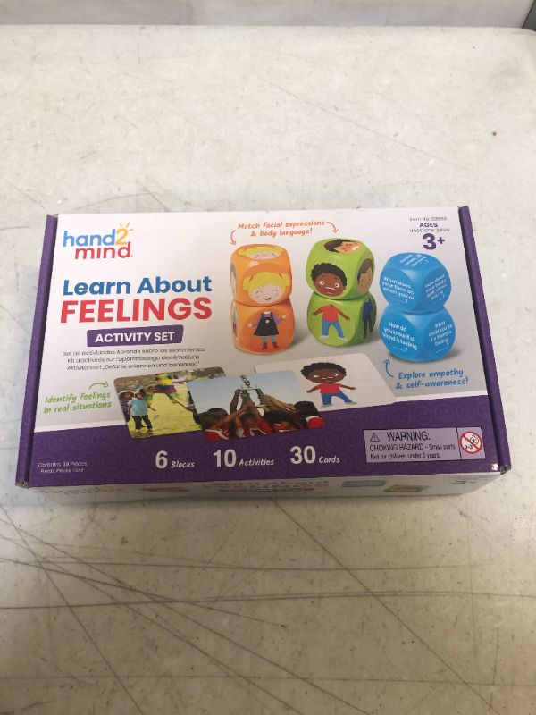 Photo 1 of Hand2mind Learn About Feelings Activity Set (92868)
