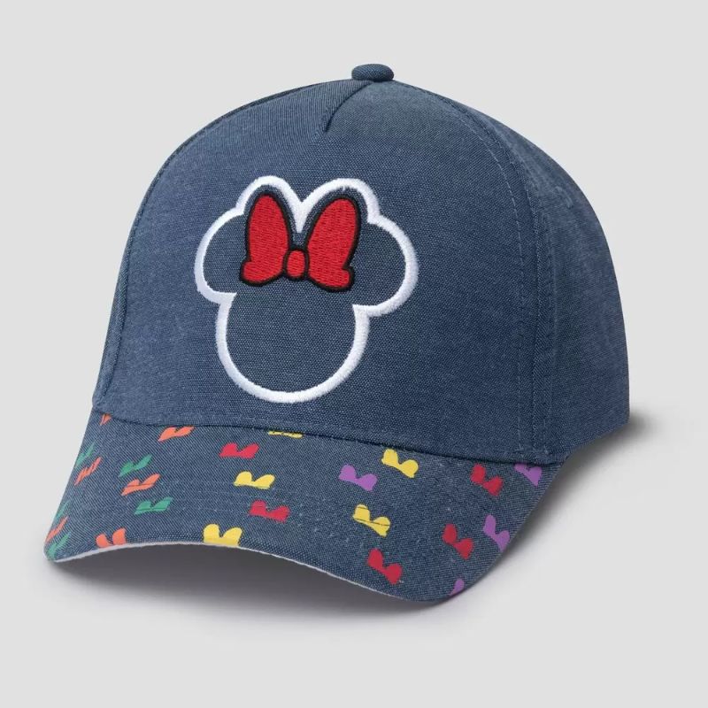 Photo 1 of Toddler Girls' Minnie Mouse Baseball Hat - Blue
