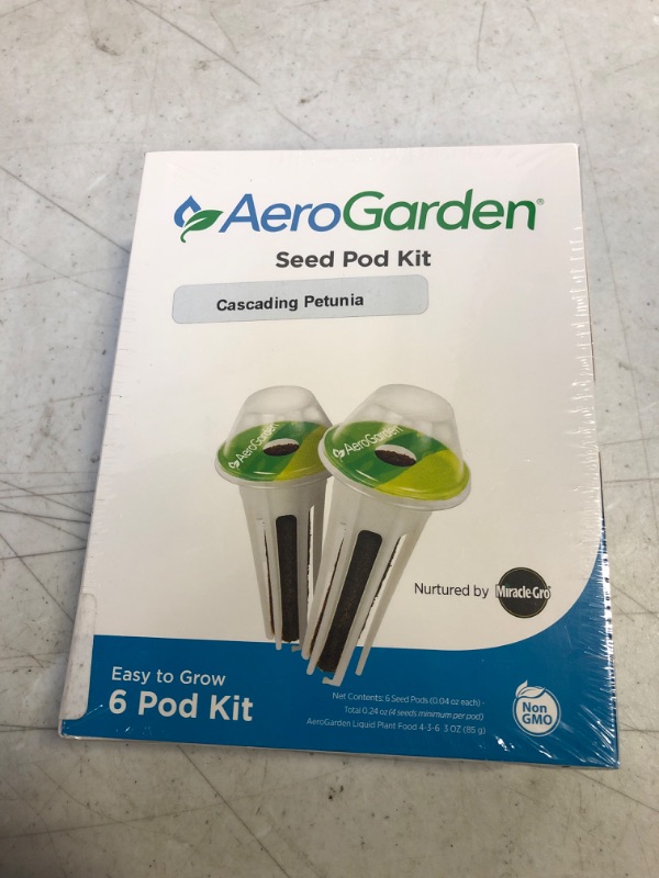 Photo 2 of AeroGarden Cascading Petunia Flower Seed Pod Kit (6-pod)
FACTORY SEALED