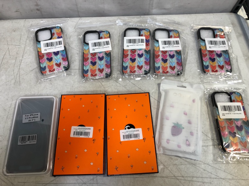 Photo 1 of 10PC LOT, VARIOUS PHONE CASES