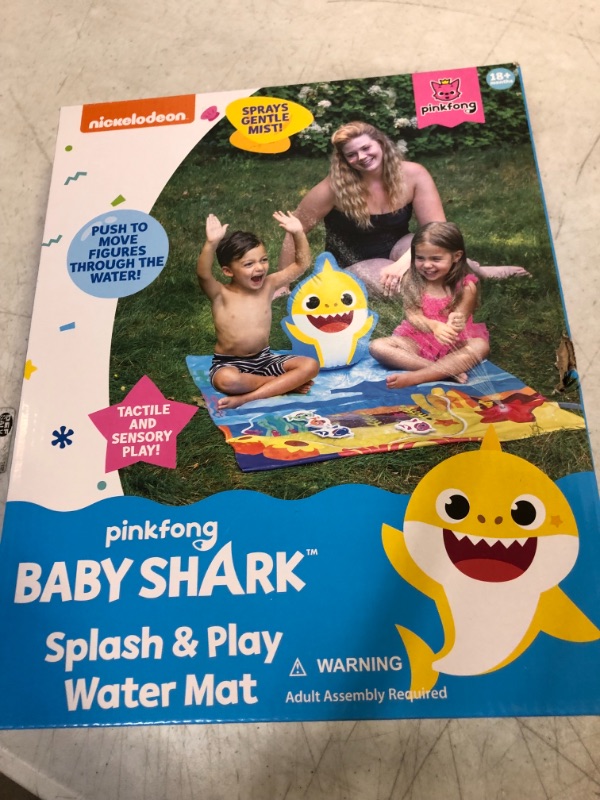 Photo 1 of BABY SHARK WATER MAT
FACTORY SEALED