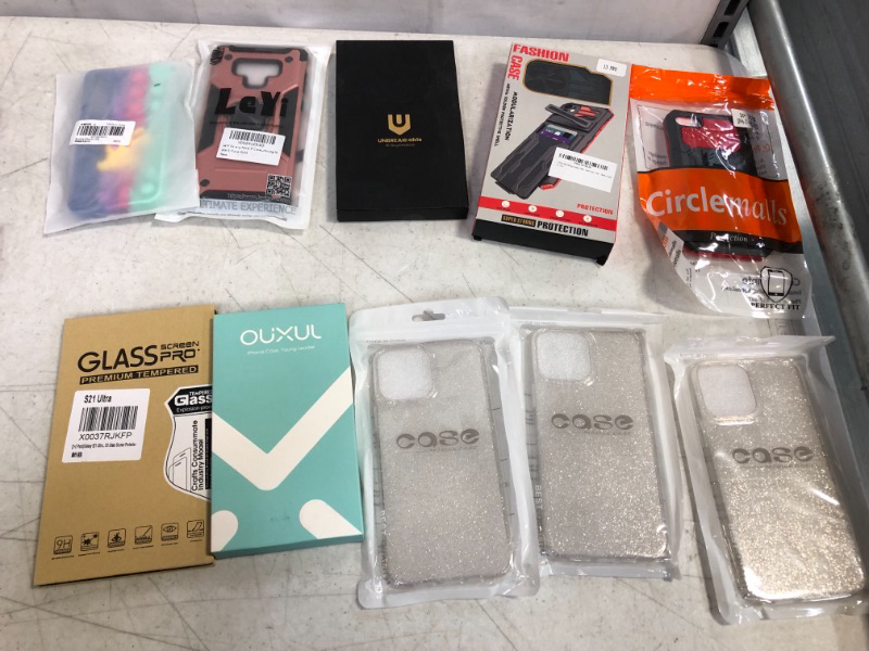 Photo 1 of 10PC LOT,VARIOUS PHONE CASES