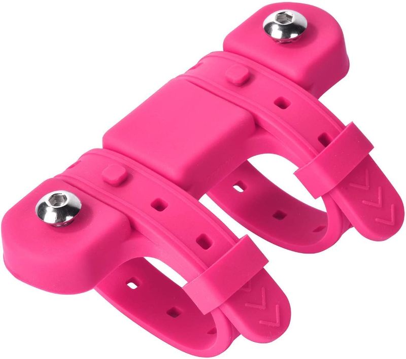 Photo 1 of ZONKIE Bike Bottle Cage Mounting Base, Cup Mounting Base for Many Kinds Bikes, Fits Most Stroller Drink Holder, Silicone Material, Many Colors are Available.
