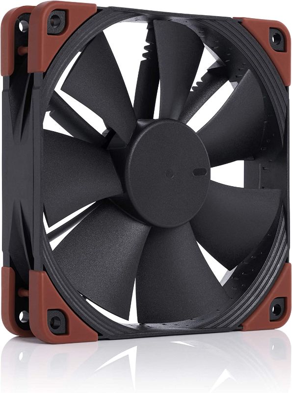 Photo 1 of Noctua NF-F12 iPPC-2000, Heavy Duty Cooling Fan, 3-Pin, 2000 RPM (120mm, Black)
