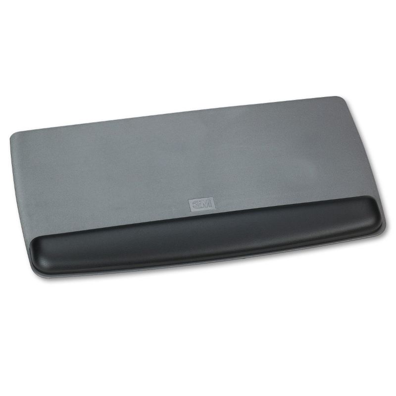 Photo 1 of WR420LE Gel Professional Ll Series Keyboard Wrist Rest Black/Metallic Gray, FACTORY SEALED
