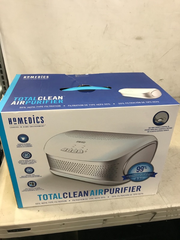 Photo 3 of HoMedics Totalclean™ Desktop Air Purifier, Ap-Dt10Wt
