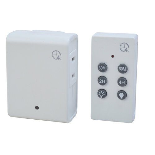 Photo 1 of Woods 59781 Indoor Wireless Remote Control with Countdown White
