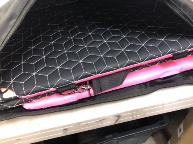 Photo 3 of ABE Non-Inflatable Car Mattress,Double-Sided Folding Car Bed Mattress SUV,Portable SUV Mattress, Car Camping Mattress Back Seat,Car Travel Camping Mattress for Sleeping (Amy Bunny)
