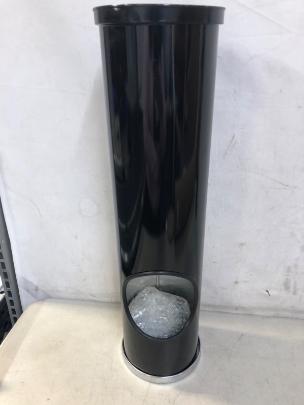 Photo 1 of Anfrere Standing Ashtray Outdoor for Patio, Large & Tall Outside Ashtrays for Cigarette Butt Receptacle Disposal, Commercial Metal Smokers Cigar Ash Tray Container with Lid and Trash Can, D01BK
