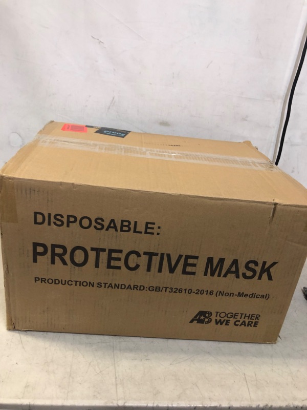 Photo 2 of 2000 PCS Bulk Disposable Face Masks (40 Packs) - 3 Layers Face Masks Cup Dust Masks Bulk Wholesale Masks for Business
