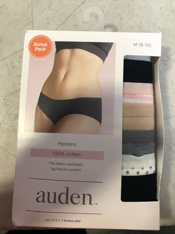 Photo 1 of AUDEN HIPSTERS 100% COTTON BONUS PACK SET OF 6+1 SIZE 8-10