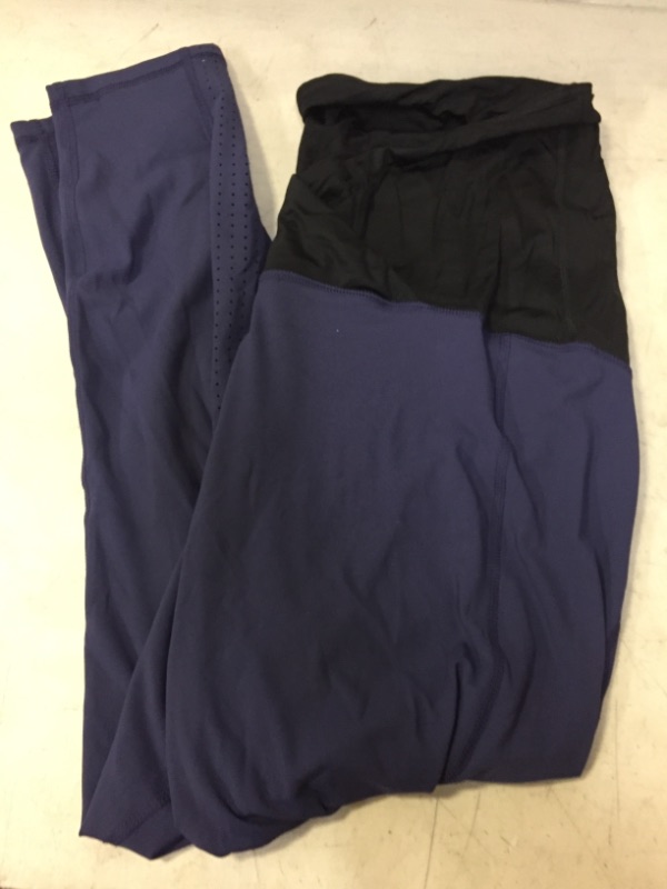 Photo 2 of  Fashion Active Maternity Leggings - Isabel Maternity by Ingrid & Isabel Navy Blu