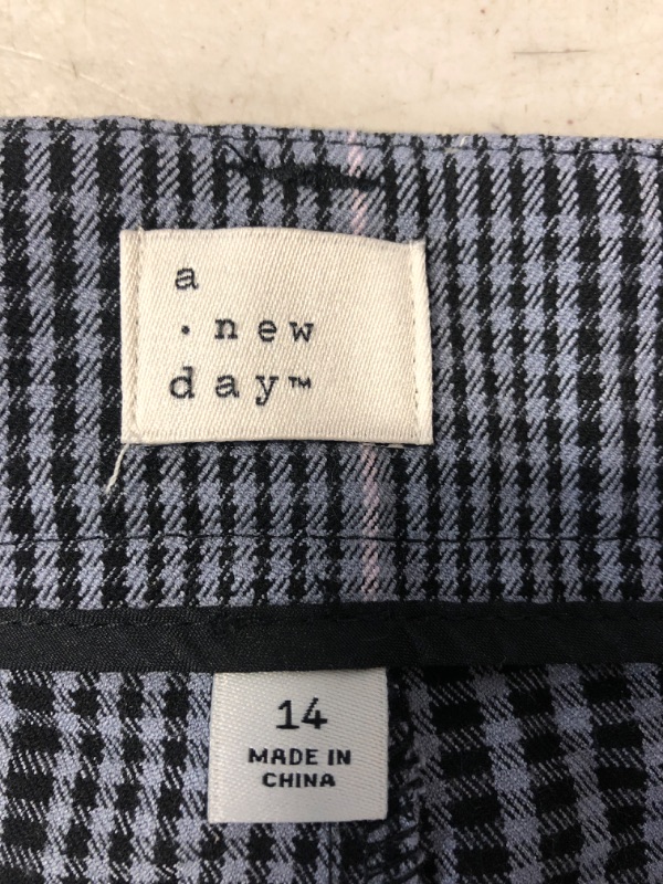 Photo 1 of a new day size 14 womens plaid dress pants