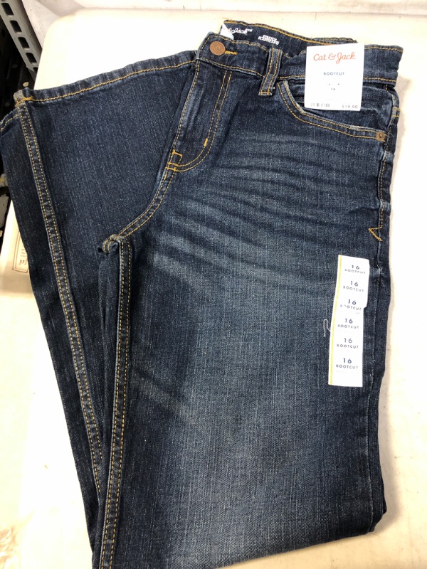 Photo 2 of Boys' Stretch Bootcut Fit Jeans - Cat & Jack™ 16

