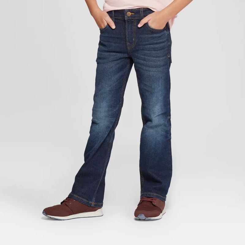 Photo 1 of Boys' Stretch Bootcut Fit Jeans - Cat & Jack™
16