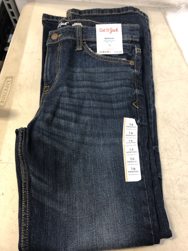 Photo 2 of Boys' Stretch Bootcut Fit Jeans - Cat & Jack™
16