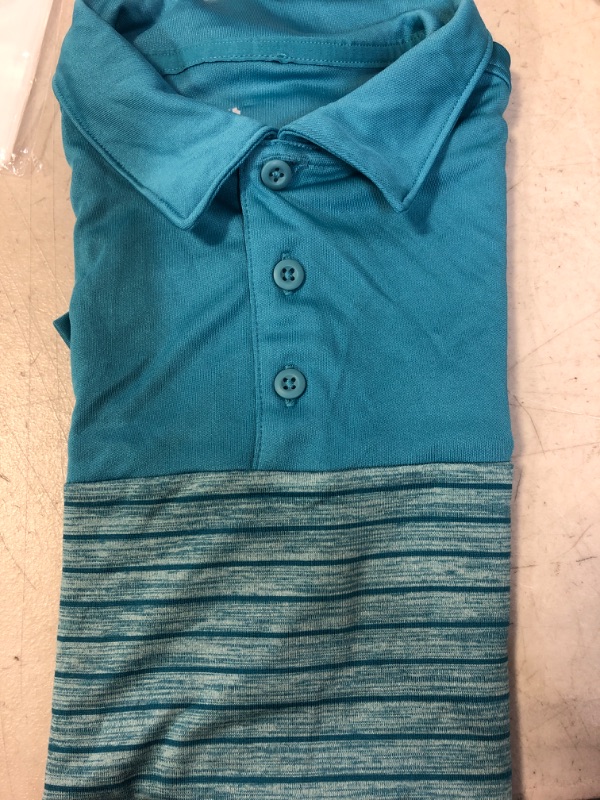 Photo 2 of Boys' Striped Golf Polo Shirt - All in Otion™
MEDIUM

