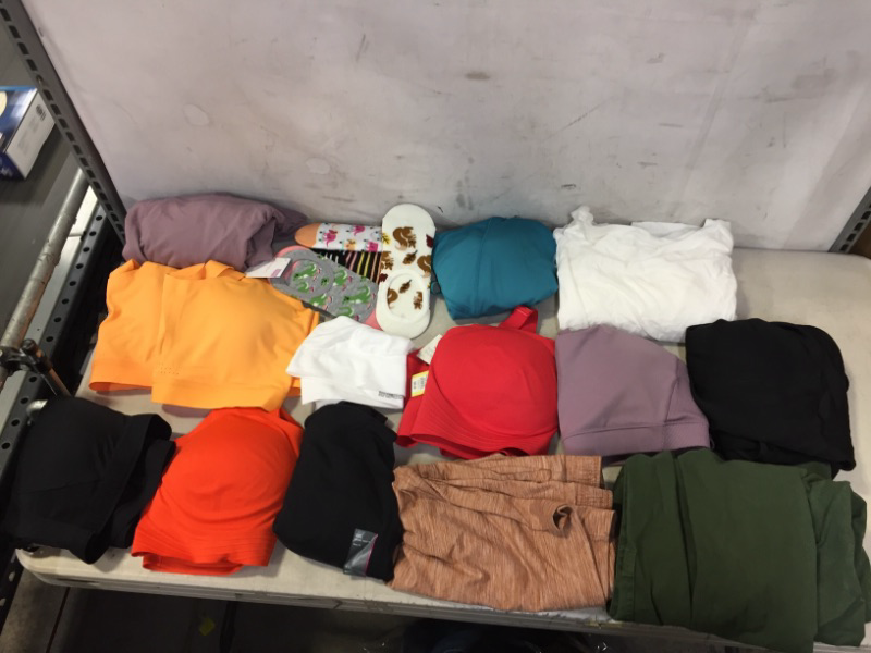 Photo 1 of BAG LOT -- 18 MISC CLOTHING ITEMS , SIZE VARY XL-3XL --