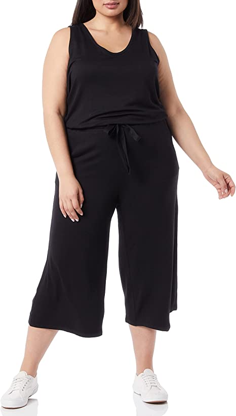 Photo 1 of Daily Ritual Women's Supersoft Terry Sleeveless Wide-Leg Jumpsuit  SIZE L -- FACTORY SEALED --
