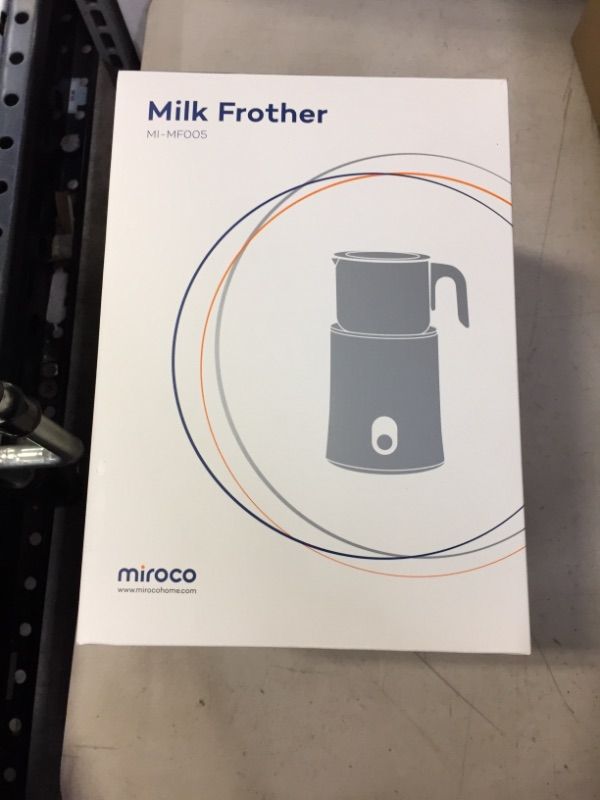 Photo 4 of  Detachable Milk Frother, 4 in 1 Miroco 16.9oz Automatic Stainless Steel Milk