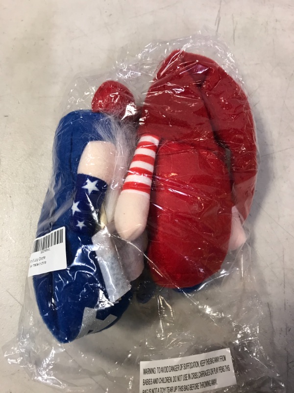 Photo 2 of 4th of July Gnomes Decorations, 2Pcs Patriotic Gnomes, Fourth of July Red White and Blue Decorations Gnomes Plush, Memorial Day Independence Day Gnomes Decorations for Home July 4th Decor
