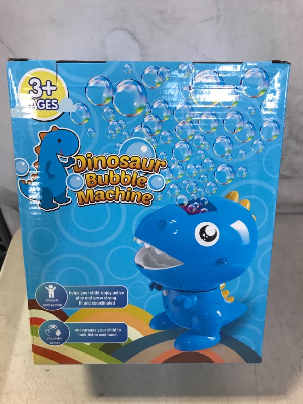 Photo 2 of Bakeling Bubble Machine,2 in 1 Bubble Gun,180° Rotated Bubbles for Kids,Foam Machine Bubble Machine for Kids Bubble Machine for Toddlers 1-3 Bubble Blower with Bubble Liquid,Bubble Machine for Parties, FACTORY SEALED
